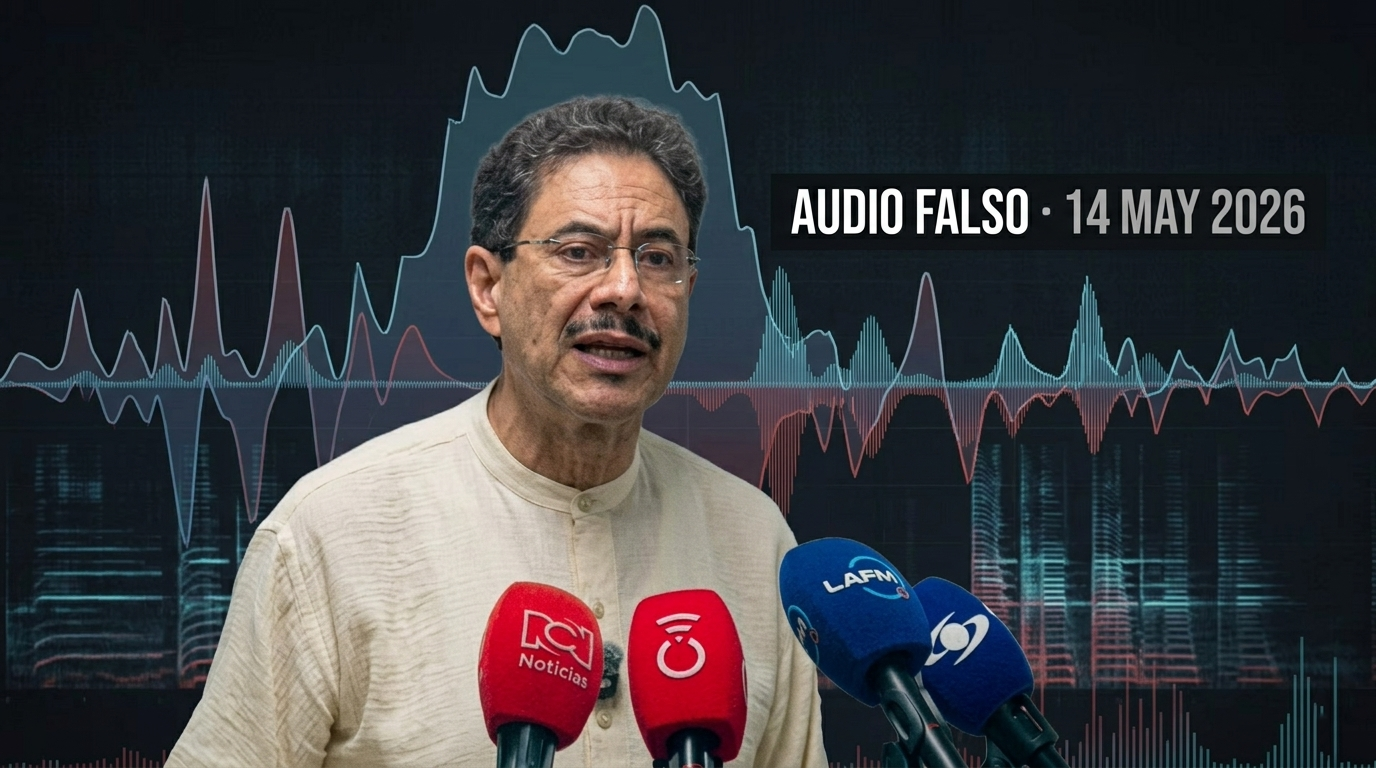El montaje que nadie verificó: cómo cinco voces políticas usaron un audio falso para acorralar a Cepeda