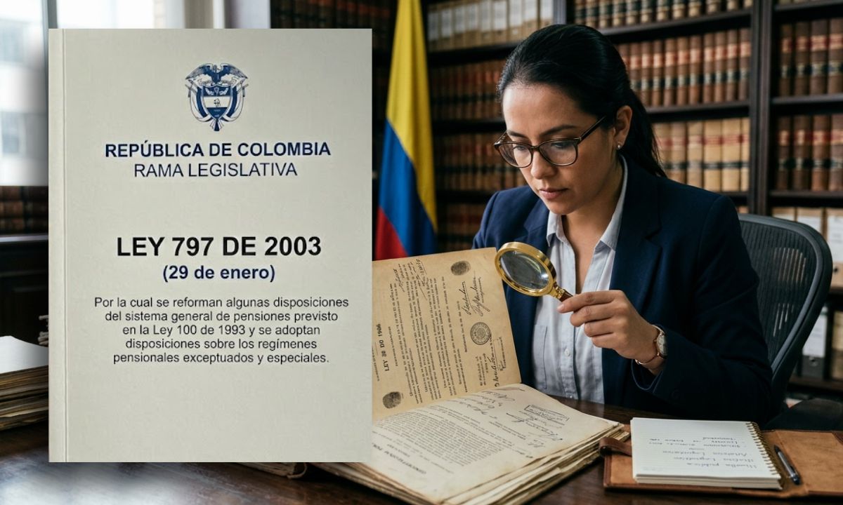 Ley 797 de 2003: 1.300 semanas y esperar hasta los 62 — la reforma pensional de Uribe y los artículos que la Corte tumbó