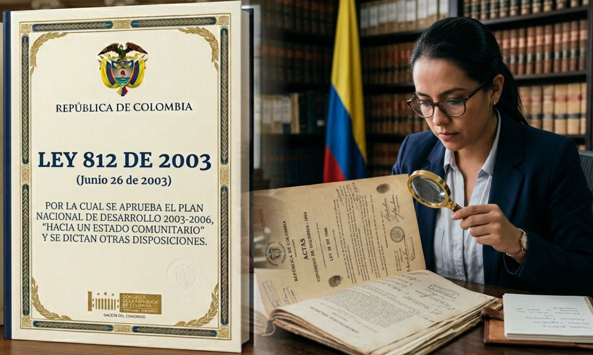 Ley 812 de 2003: así quedó escrito en ley el plan del primer gobierno Uribe — 160.000 soldados, un millón de cooperantes y los números del Estado Comunitario